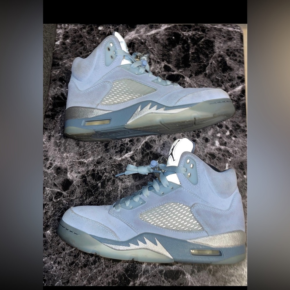 Wmns Air Jordan 5 Retro ‘Blue Bird’ Size 7.5